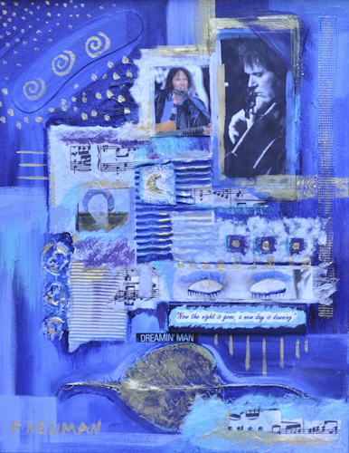 Dreamin' Man, mixed media